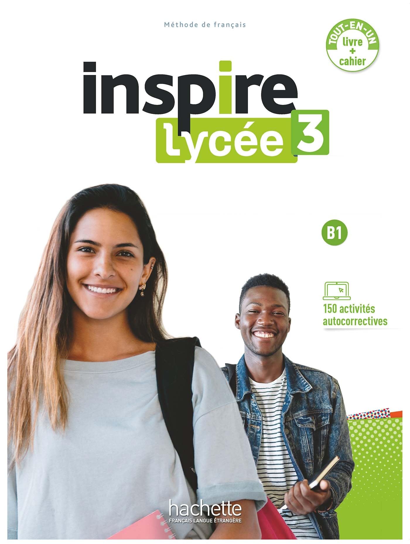 Libro: Inspire Lycée 3 - Pack Livre de l'élève + Cahier d'activités (B1)