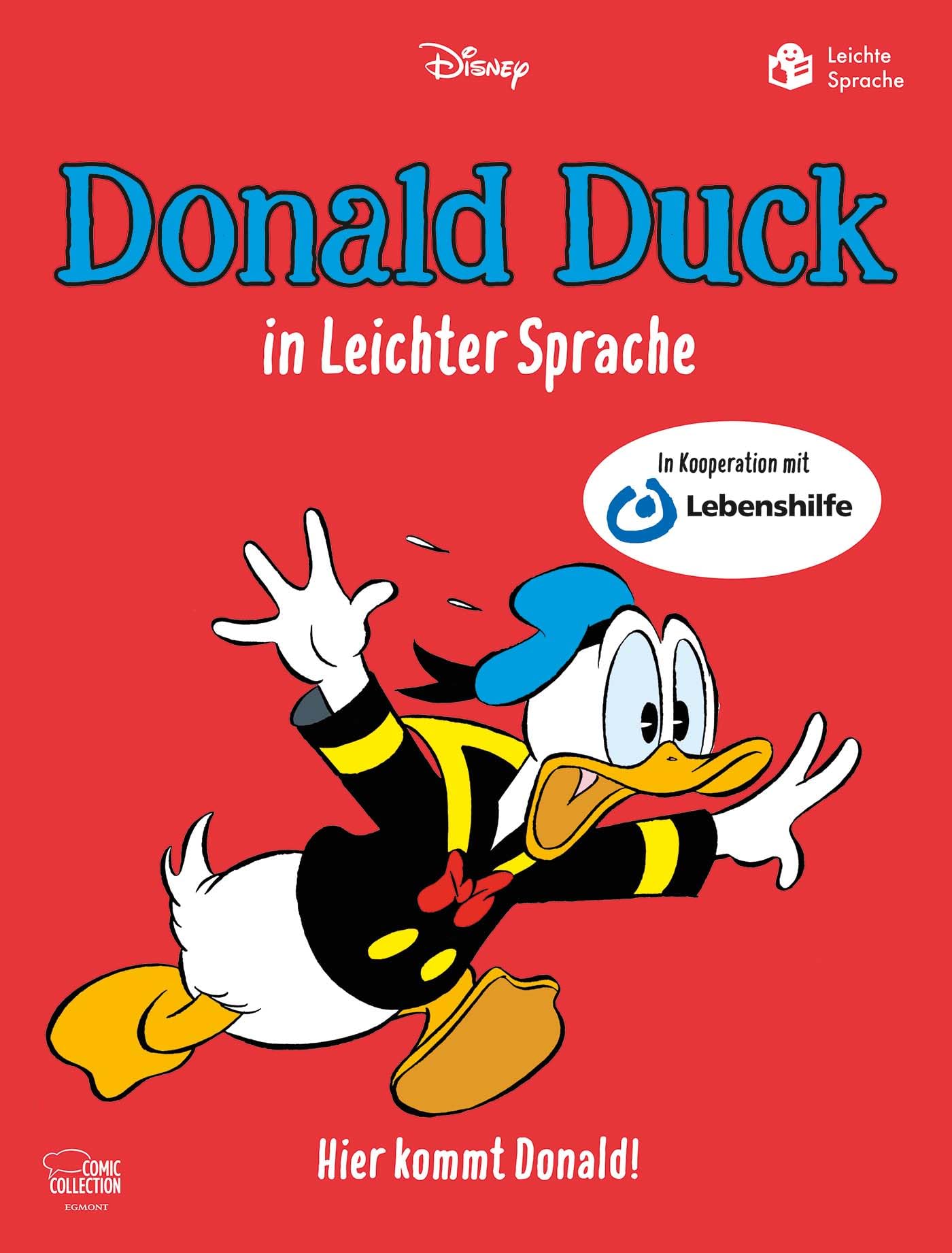 Libro: Donald Duck in Leichter Sprache: Hier kommt Donald!