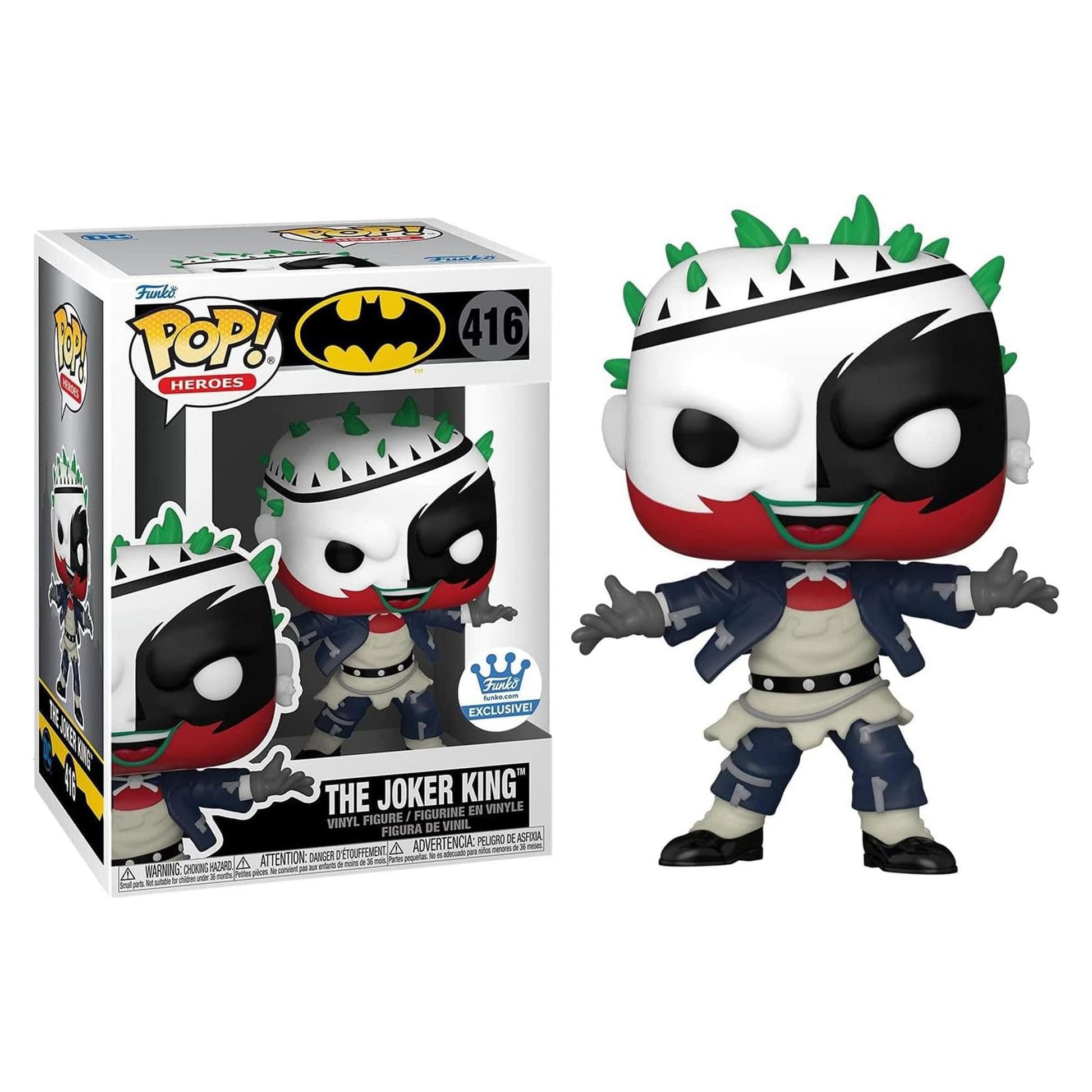 Funko Pop: DC Comics Funko POP Figura de Vinilo | Joker King