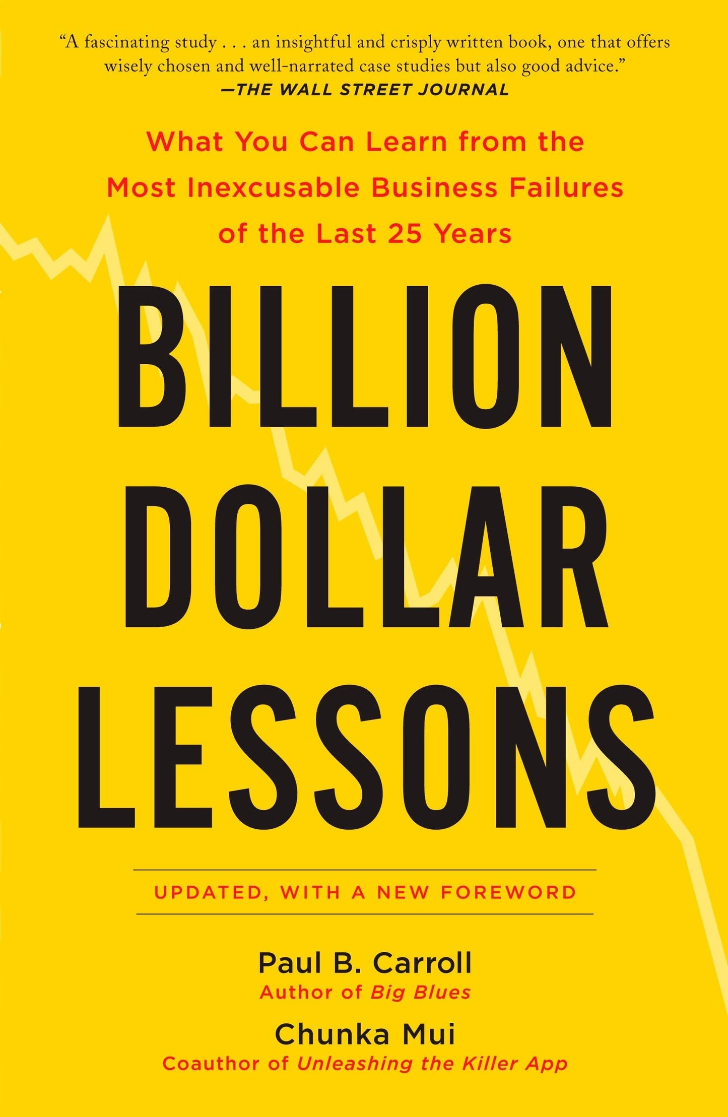 Libro: Billion Dollar Lessons: What You Can Learn from the Most Inexcusable Business Failures of the Last 25 Ye ars