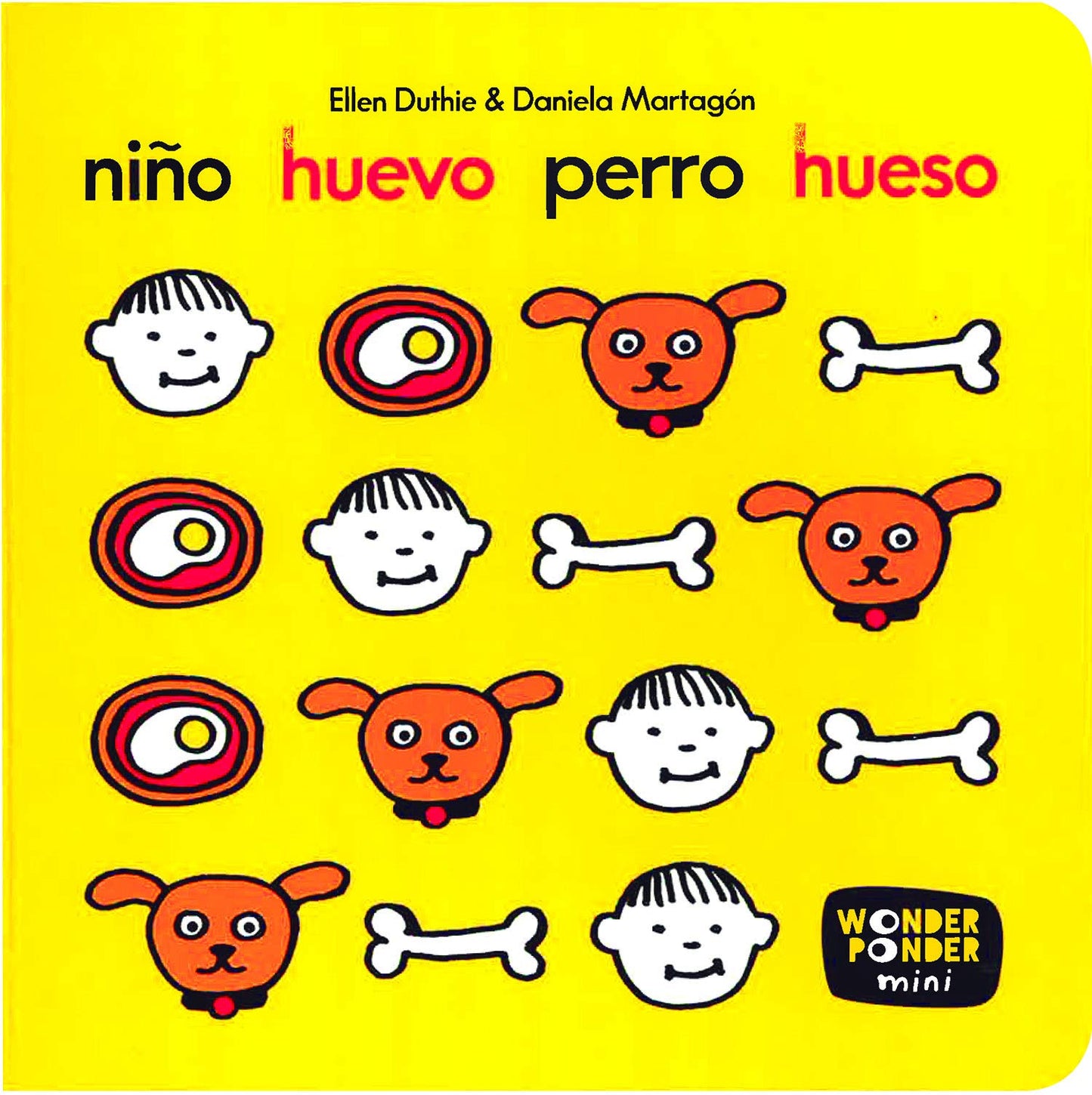 Libro: Niño, huevo, perro, hueso
