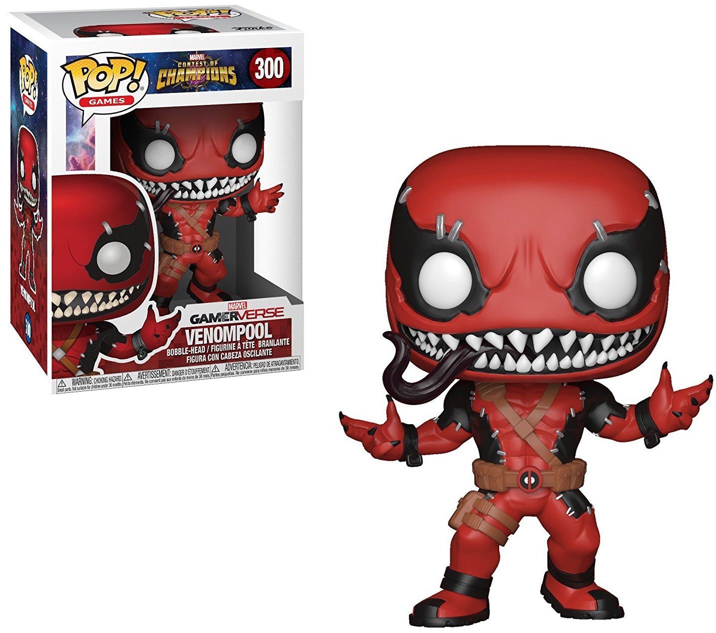 Funko Pop! Videojuegos: Marvel - Contest of Champions - Venompool Collectible Figura