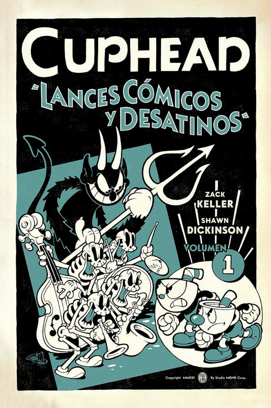 Cuphead 1. Lánces cómicos y Desatinos