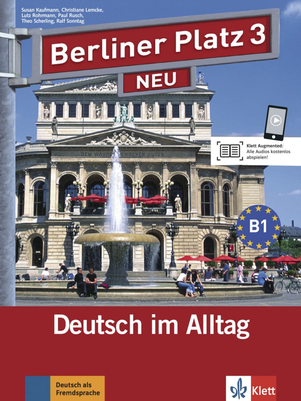 Libro: Berliner platz 3 neu, libro del alumno y libro de ejercicios + cd + d-a-ch