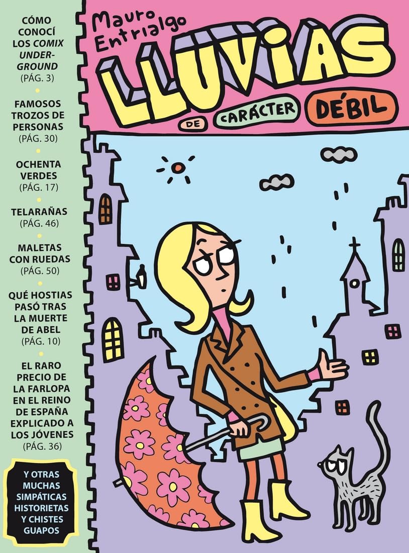 Libro: LLUVIAS DE CARACTER DÉBIL