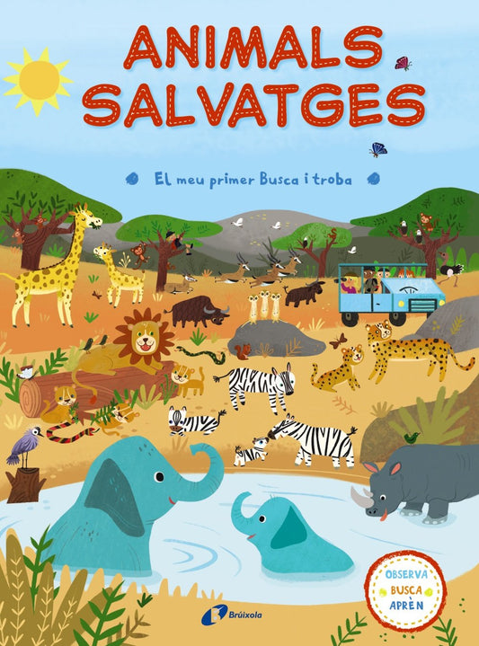 El meu primer Busca i troba. Animals salvatges (Catalá - A PARTIR DE 3 ANYS - LLIBRES DIDÀCTICS - Altres llibres)