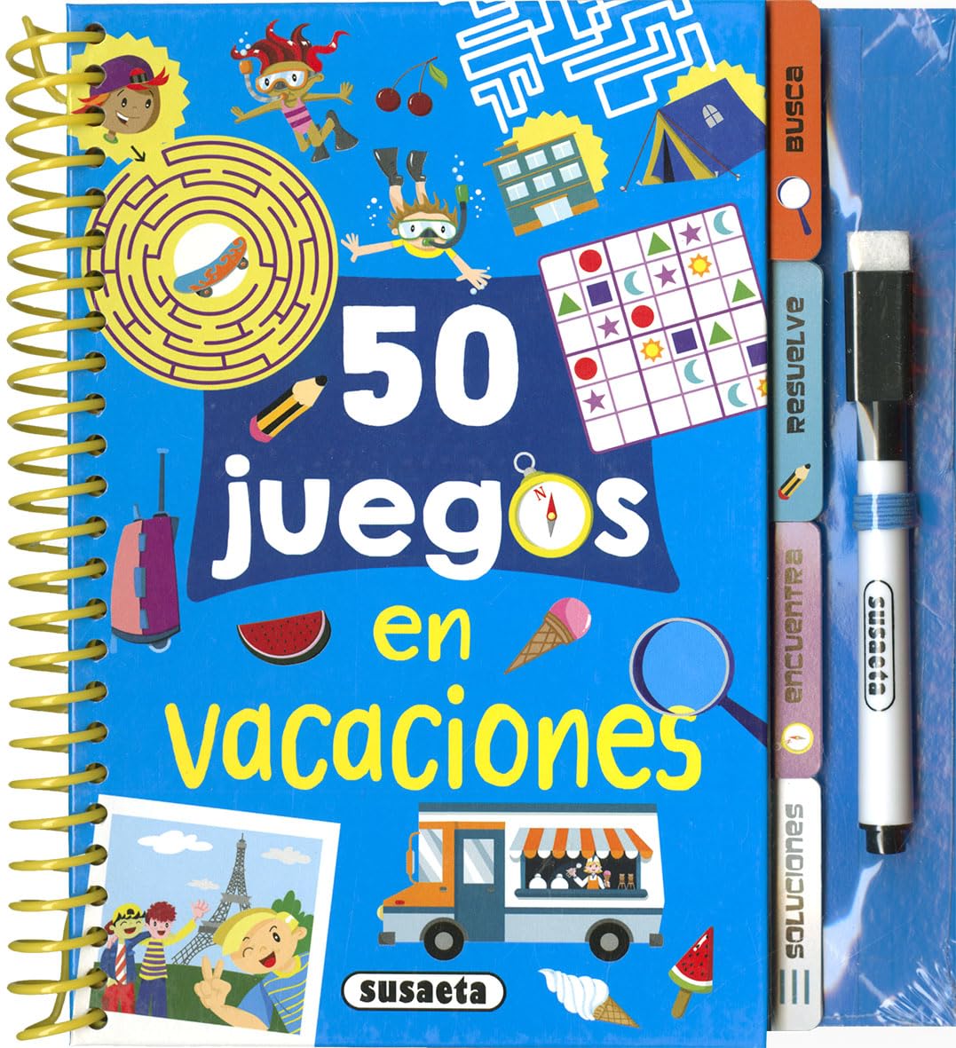 Susaeta - 50 juegos en vacaciones