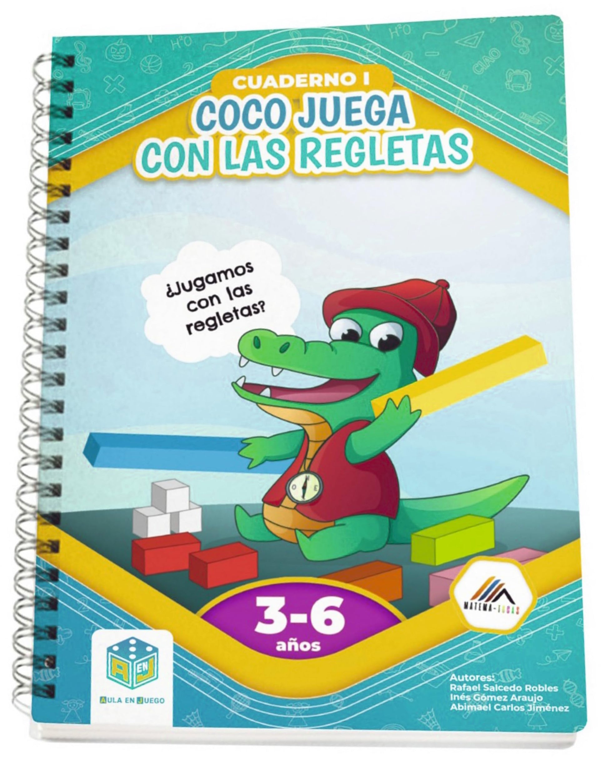 Libro: COCO JUEGA CON LAS REGLETAS I