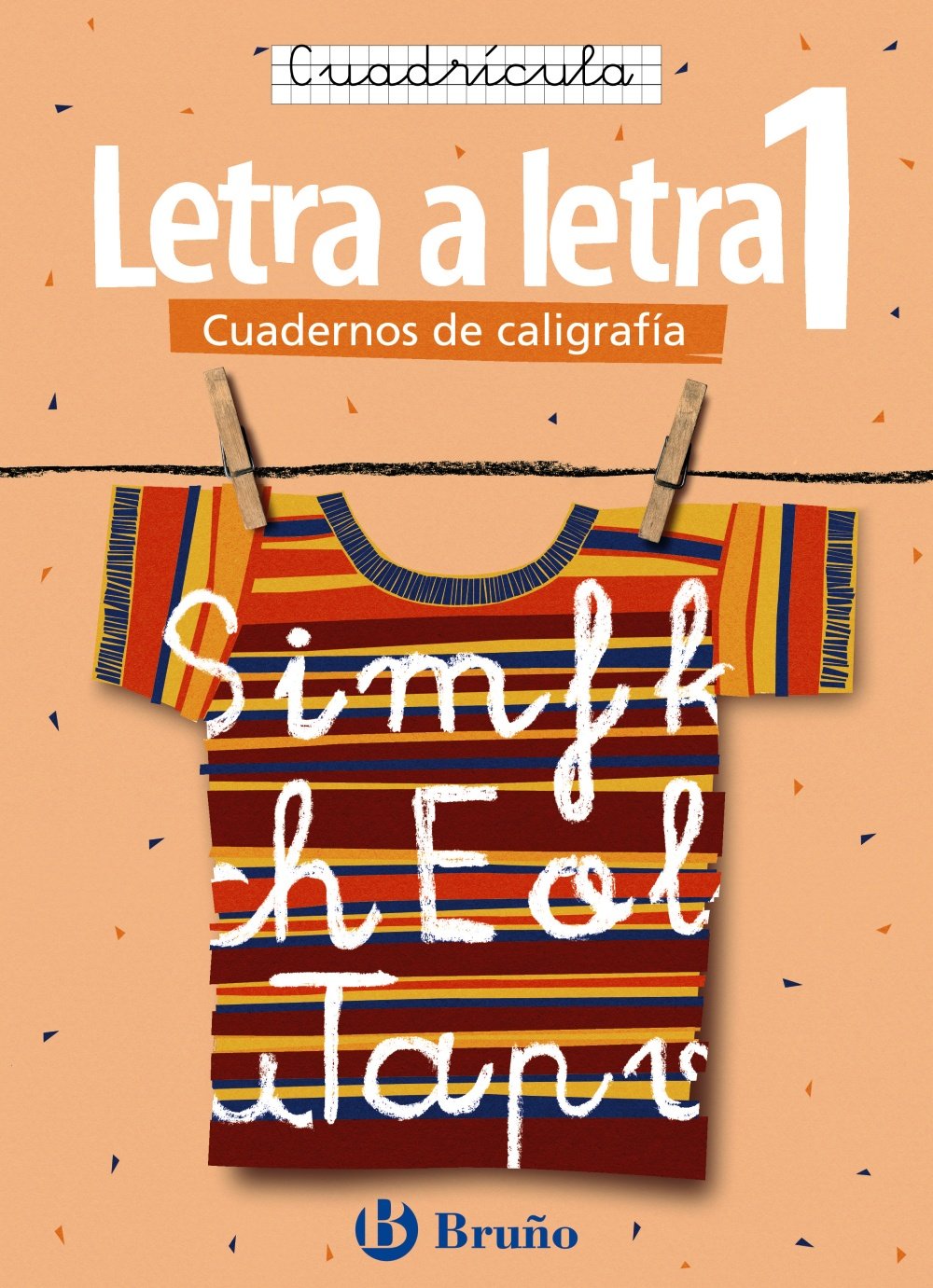 Libro: Caligrafía Letra a letra Cuadrícula 1