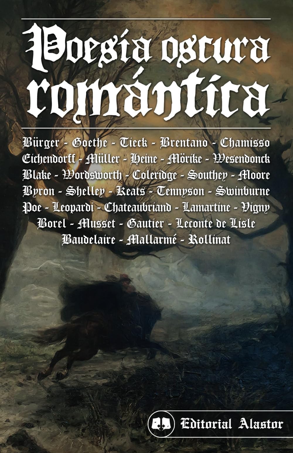 Libro: Poesía oscura romántica (Spanish Edition)
