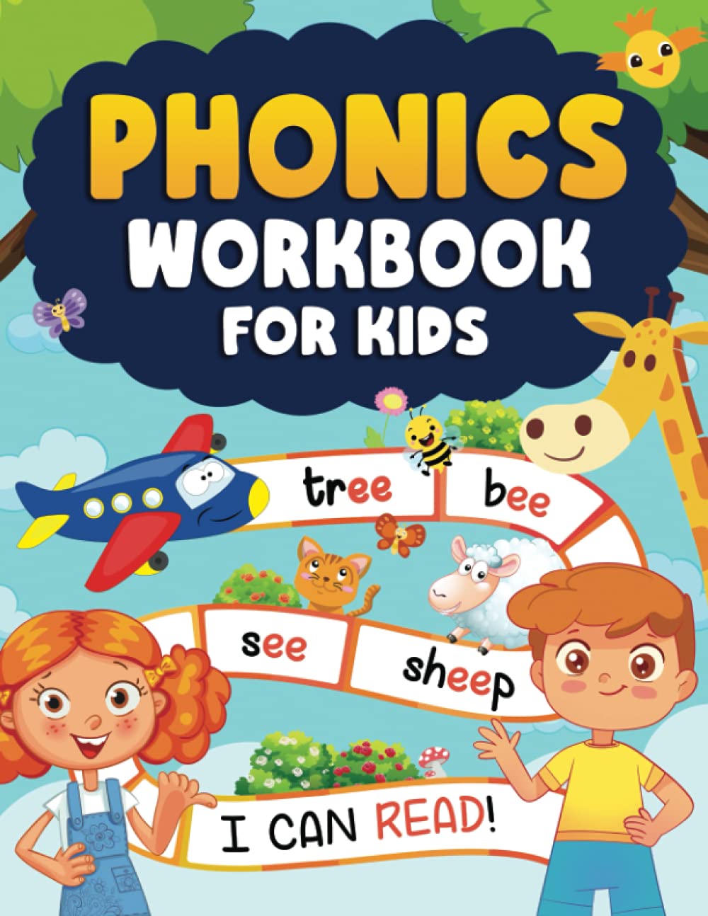Libro: Phonics Workbook for Kids 4-6: More Than 80 Pages to Learn Letters, New Words, Practice Letter Sounds, Practice Reading and More! | Phonics Activities ... for Little Readers and Kids Ages 4, 5 & 6