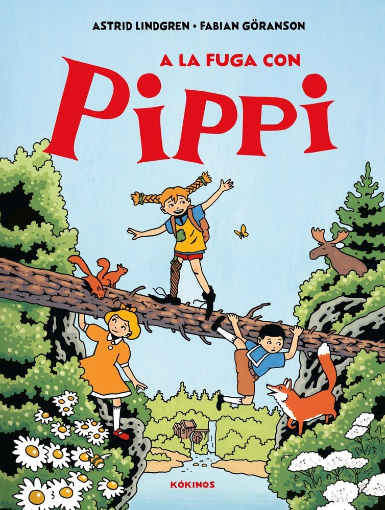 Libro: A la fuga con Pippi (Pippi Langstrum)
