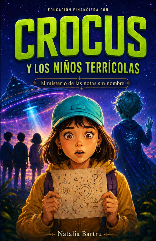 Educación Financiera para Niños Terrícolas: Evita que tus hijos crezcan sin entender el dinero. Una aventura intergaláctica sobre libertad, valores y amistad.