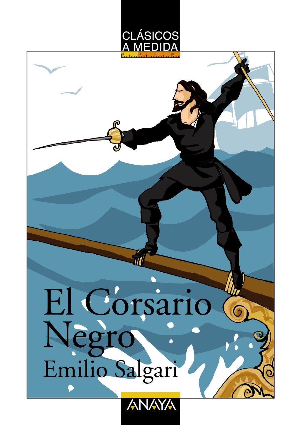 Libro: El Corsario Negro (CLÁSICOS - Clásicos a Medida)