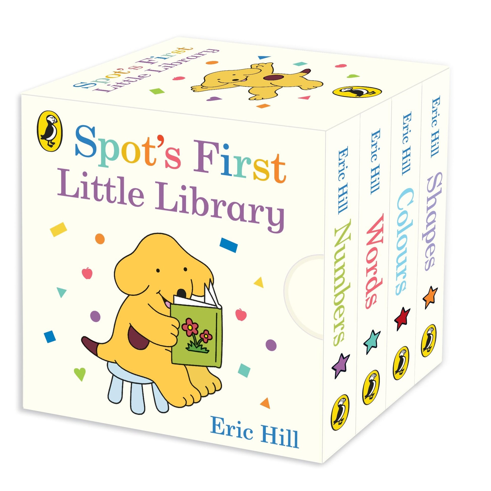 Libro: Puffin Spots First Little Library.