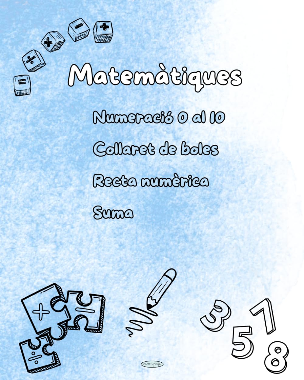 Libro: Matemàtiques: Del 0 al 10