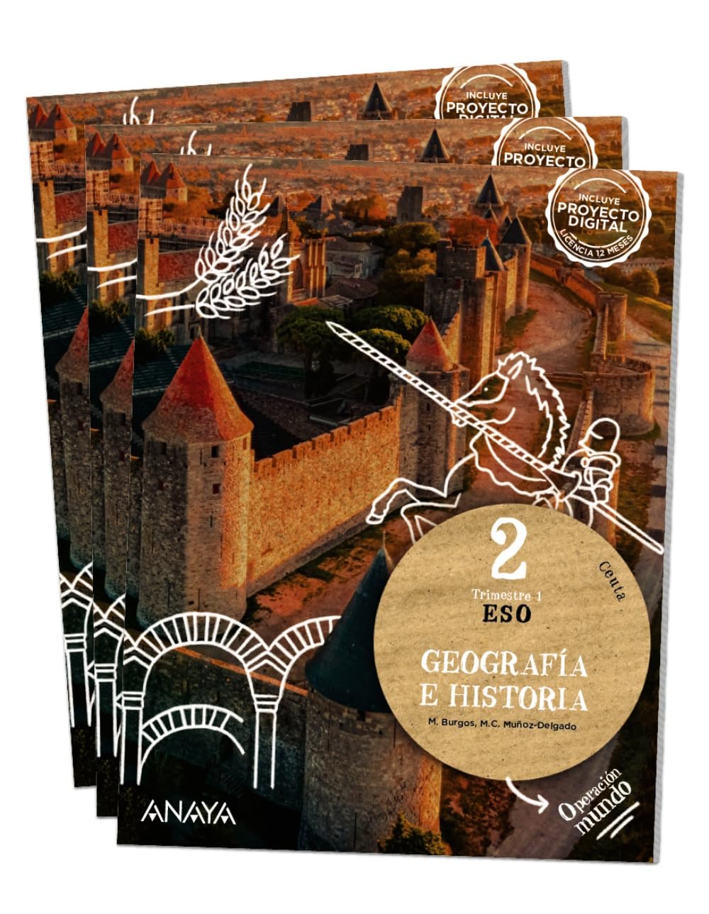 Libro: Geografía e Historia 2