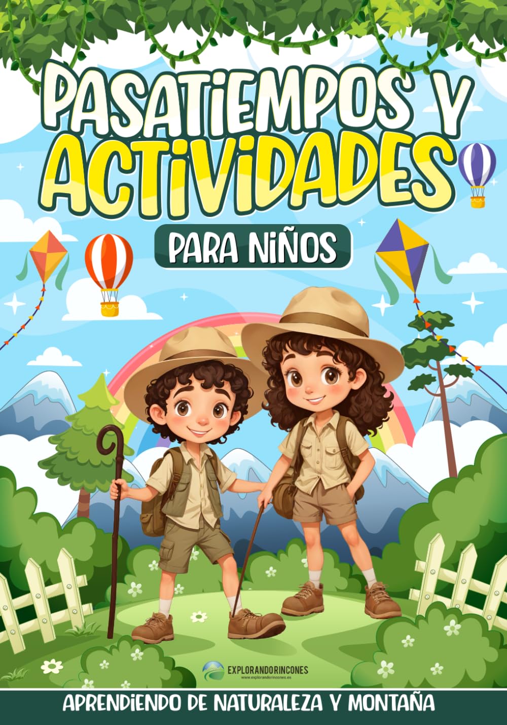 Libro: PASATIEMPOS Y ACTIVIDADES PARA NIÑOS aprendiendo de naturaleza y montaña: Juegos educativos, actividades para niños, aprender sobre animales, deporte, ... pasatiempos y juegos) (Spanish Edition)