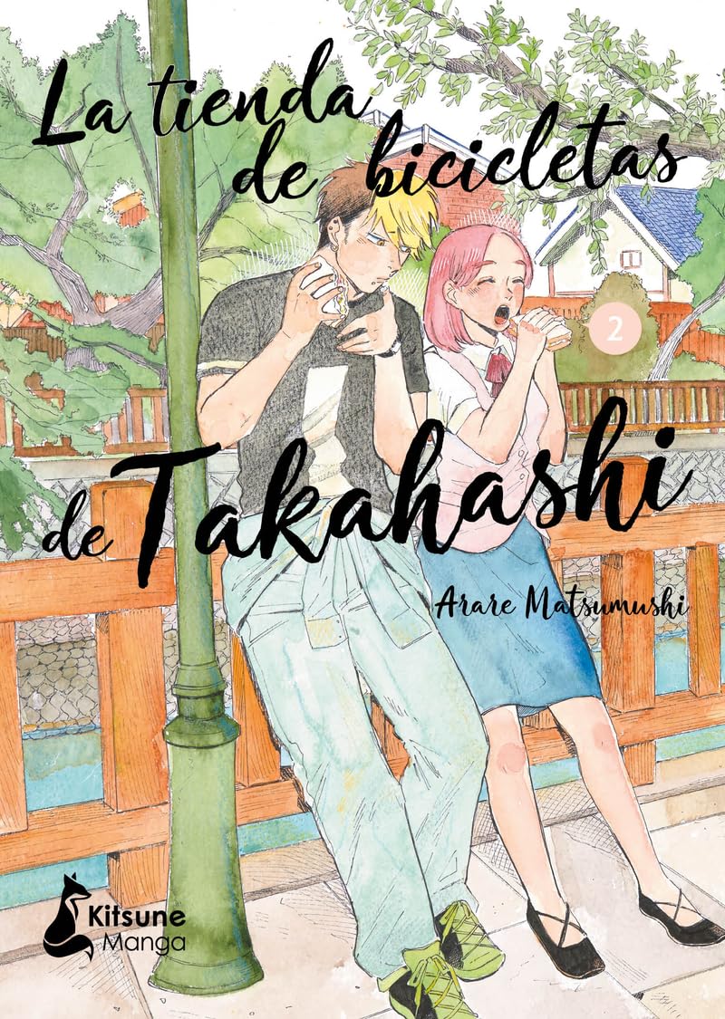 Libro: La tienda de bicicletas de Takahashi 2 (Kitsune Manga)