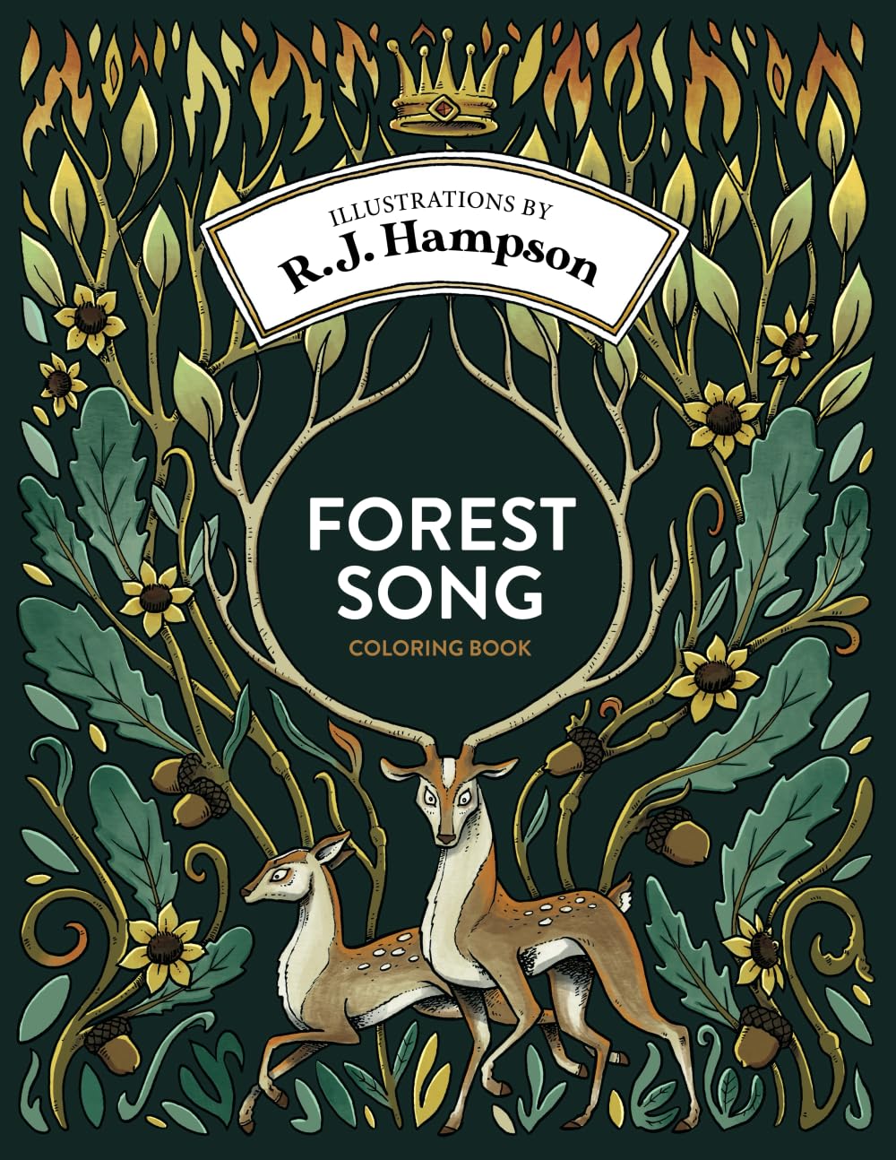 Libro: Forest Song Coloring Book (R.J. Hampson Signature Books)