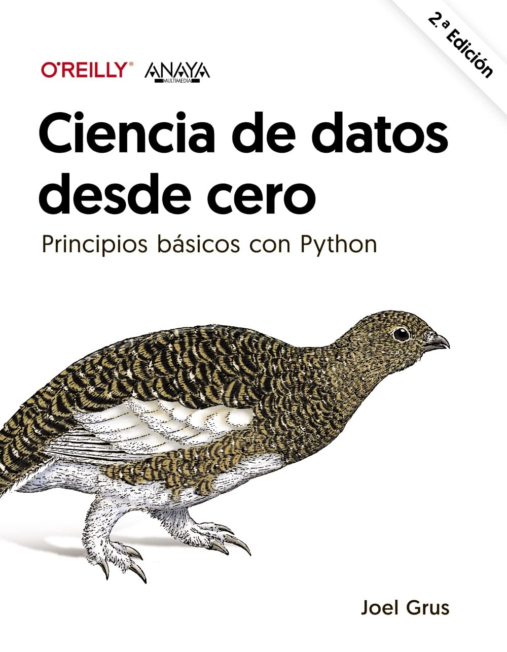 Libro: Ciencia de datos desde cero. Segunda edición: Principios básicos con Python