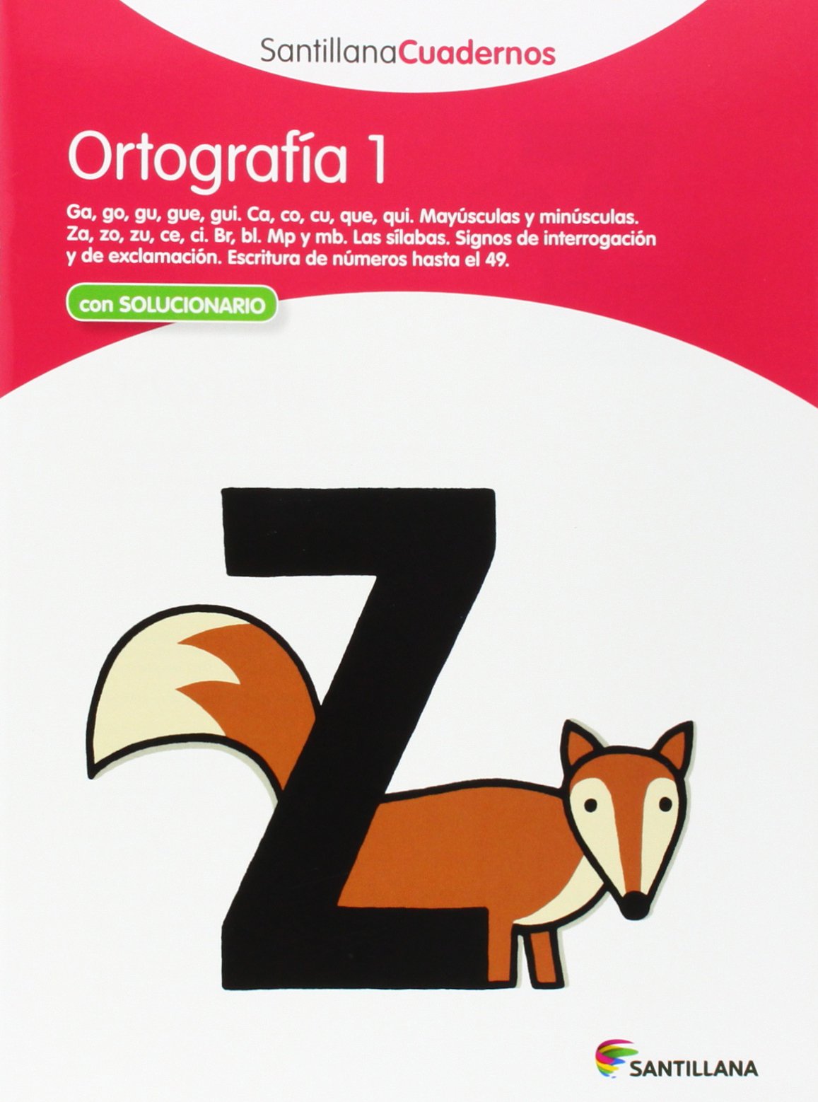 Libro: ORTOGRAFIA 1 SANTILLANA CUADERNOS