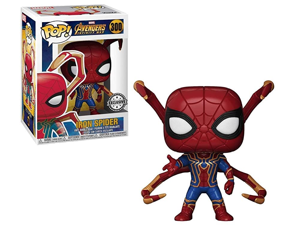 Funko Pop: Avengers Infinity War - Iron Spider with Legs Collectible Figura, Multicolor