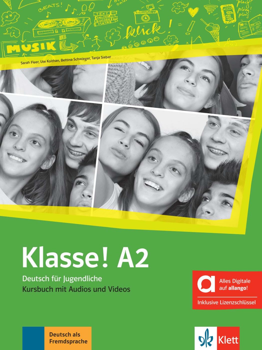 Libro: Klasse! a2, edición híbrida allango: Deutsch für Jugendliche. Kursbuch mit Audios und Videos inklusive Lizenzschlüssel allango (24 Monate)