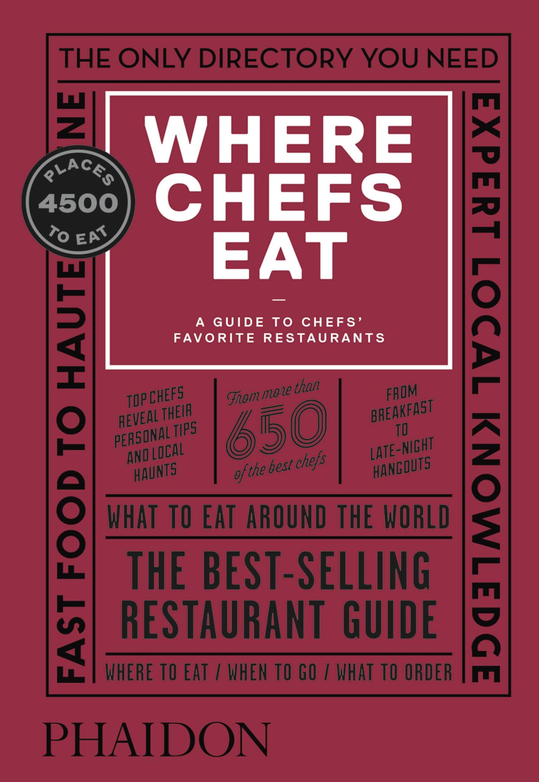Libro: Where Chefs Eat: A Guide to Chefs' Favorite Restaurants
