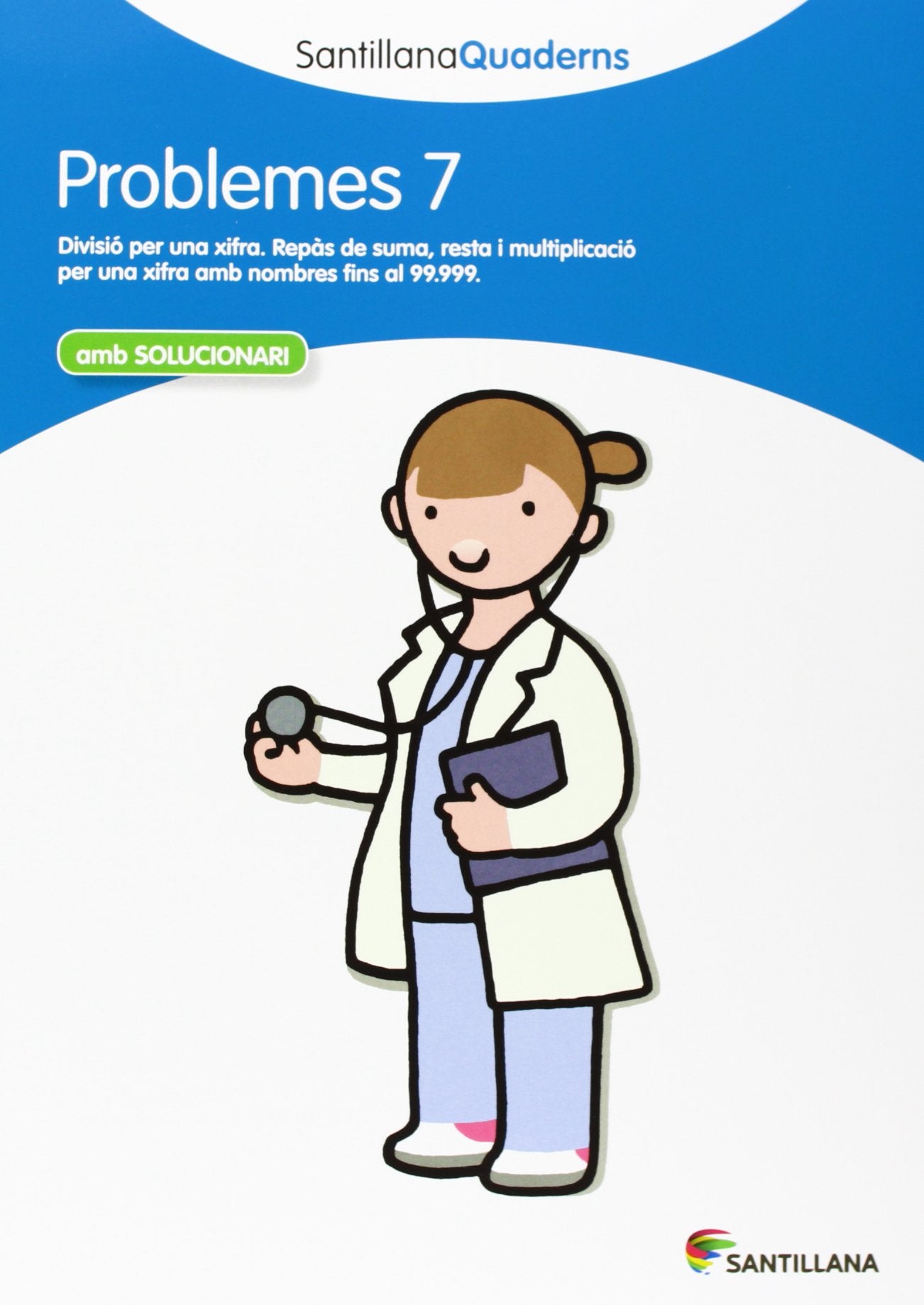 Libro: PROBLEMES 7 SANTILLANA QUADERNS