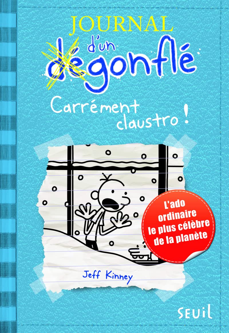 Libro: Journal d'un dégonflé - Tome 6 - Carrément Claustro: Journal d'un dégonflé, tome 6