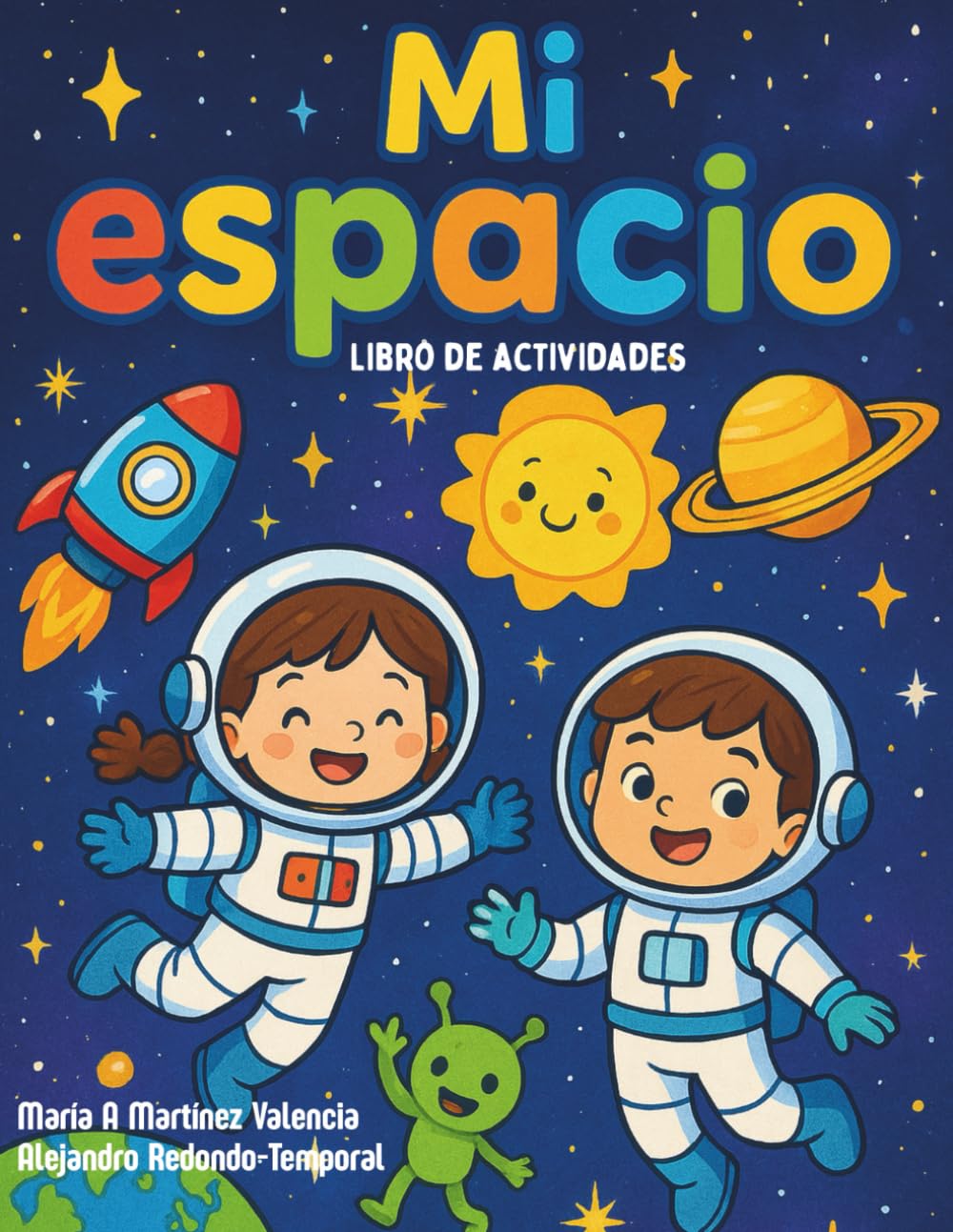 Libro: Mi Espacio: Libro de Actividades para niños de 3 a 6 años (Spanish Edition)