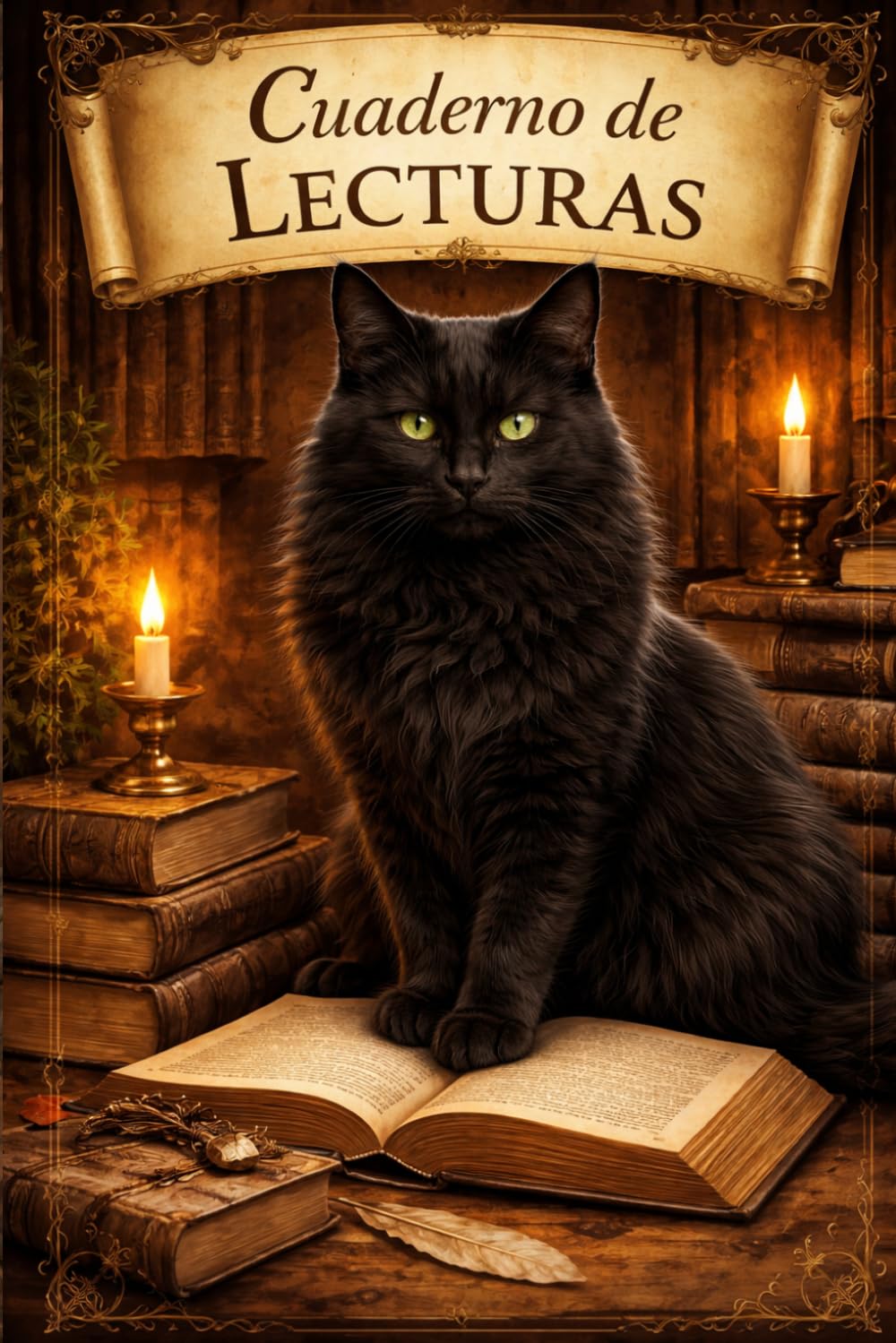 Libro: Cuaderno de Lecturas Gato Negro (Spanish Edition)