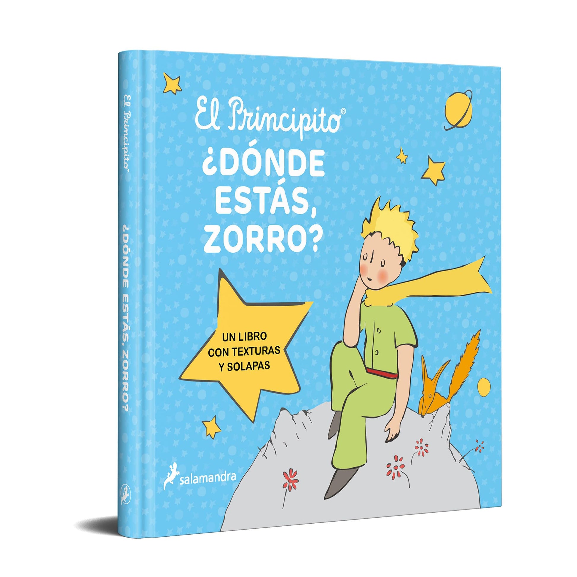 Libro: El principito. ¿Dónde estás, Zorro?: Un libro con texturas y solapas (Biblioteca Saint-Exupéry)