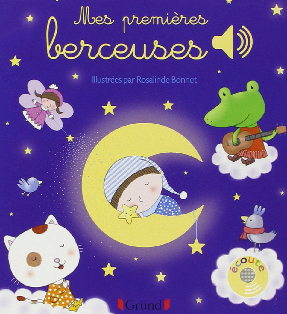 Libro: Mes premières berceuses - Livre sonore avec 6 puces - Dès 1 an