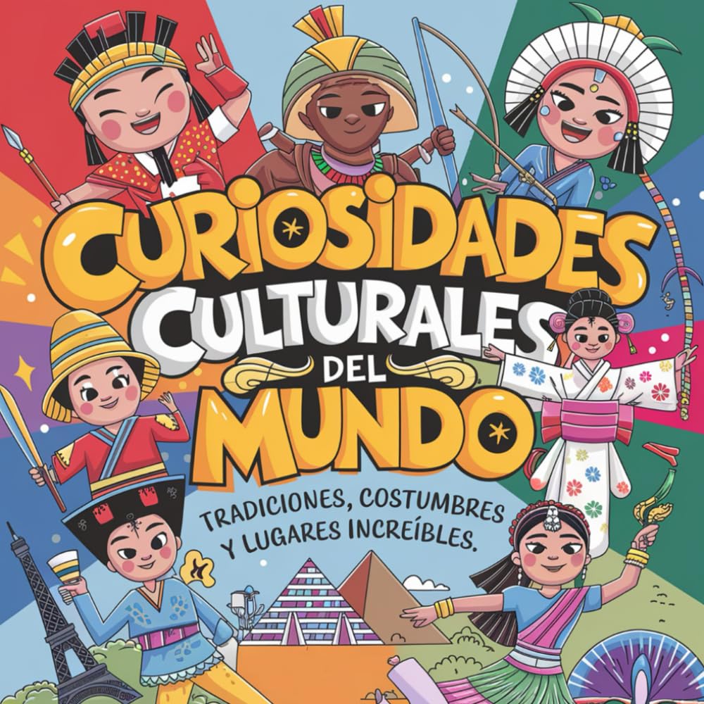 Libro: Curiosidades Culturales del mundo.: Más de 100 tradiciones, costumbres y lugares increíbles. Para niños y niñas curiosos de 8, 9, 10, 11, 12 y 13 años. (Spanish Edition)