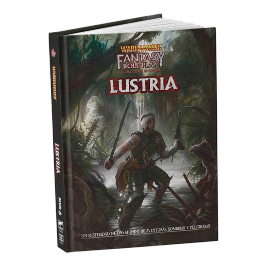 Devir - Warhammer Fantasy JdR: Lustria, Manual de Ambientación | Jungla, Hombres Lagarto, Ciudades Templo y Aventuras Épicas (WFLUSTRIA)
