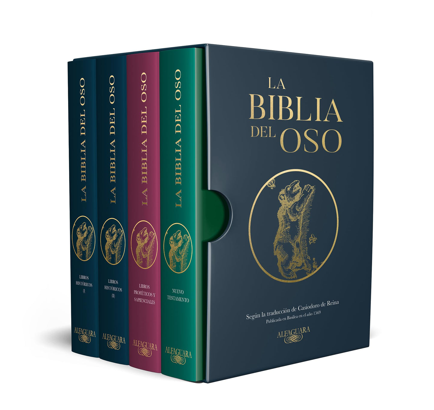 Libro: La Biblia del Oso (Libros históricos I | Libros históricos II | Libros proféticos y sapienciales | Nuevo testamento): Según la traducción de Casiodoro ... en Basilea en el año 1569 (Hispánica)
