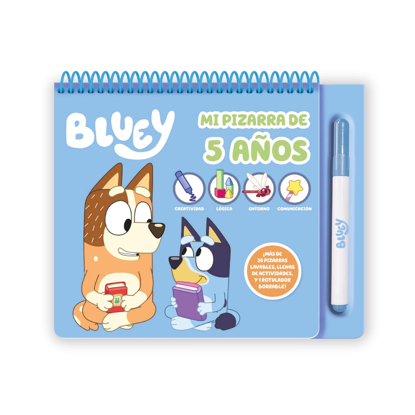 Libro: MI PIZARRA DE 5 AÑOS - BLUEY