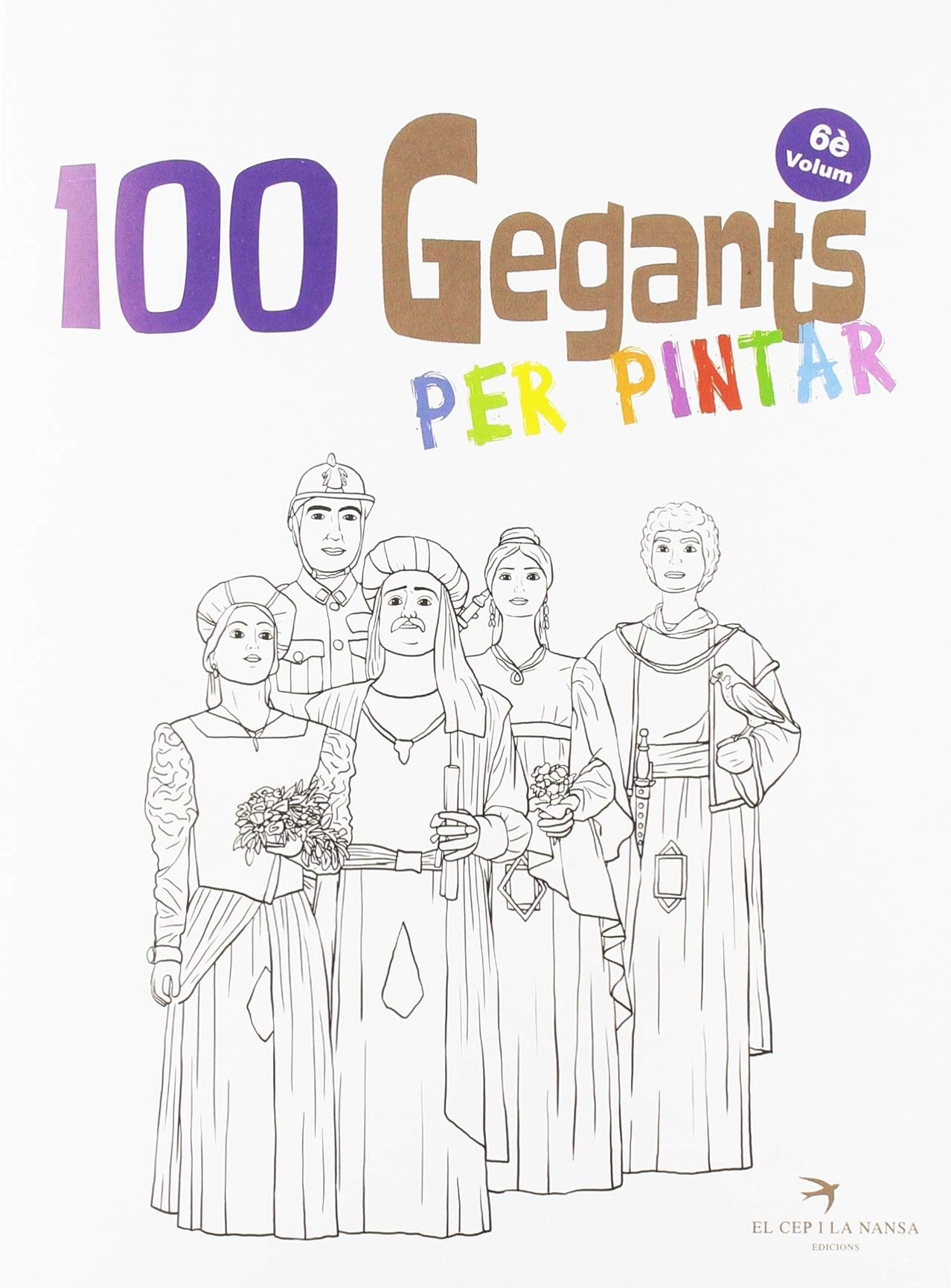 Libro: 100 Gegants per pintar. Volum 6