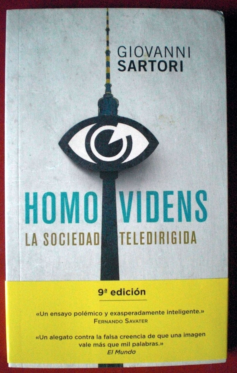 Libro: Homo videns: La sociedad teledirigida