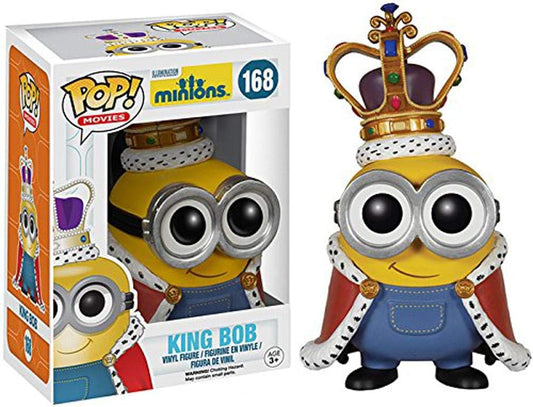 Funko POP Movies: Minions Figura, Minion King