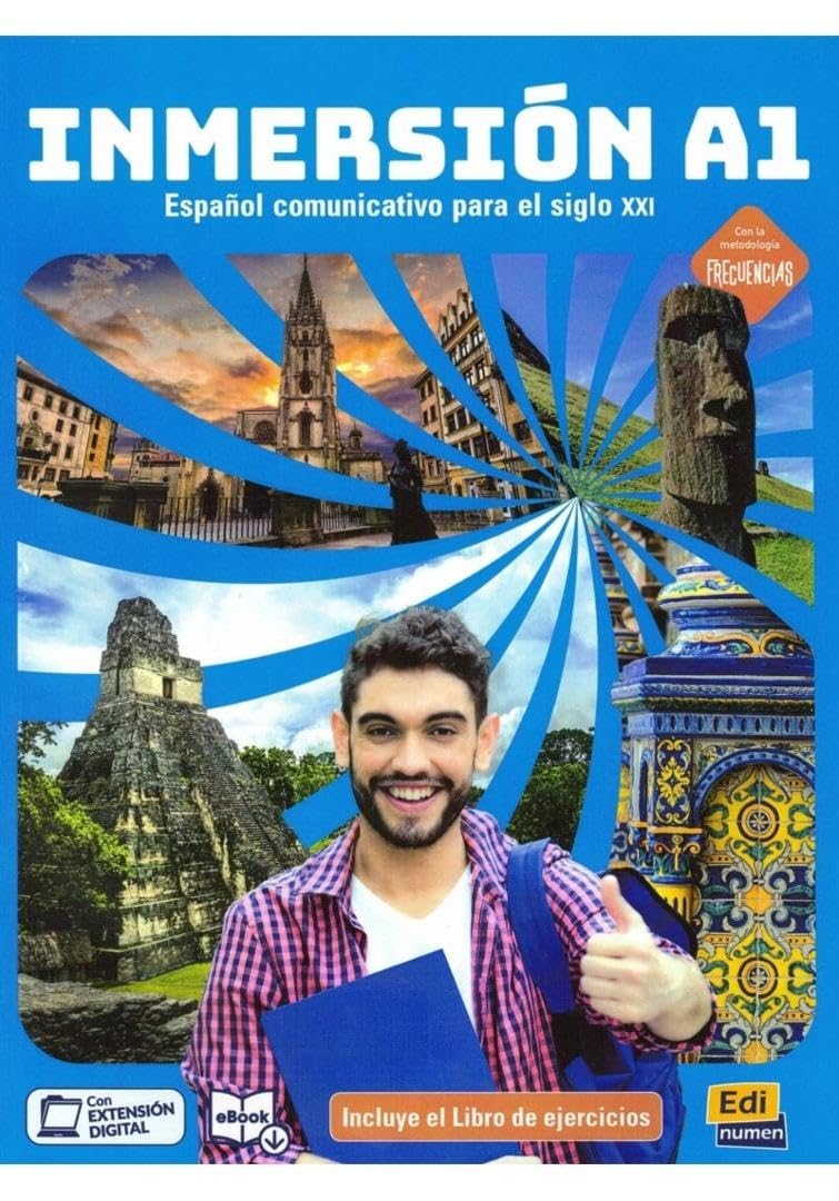 Libro: Inmersión A1: Libro del estudiante + cuaderno de ejercicios