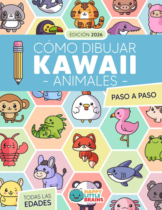 Cómo Dibujar Kawaii Animales: 101 Dibujos Súper Monos para Aprender a Dibujar Animales Paso a Paso (Mundo Kawaii)