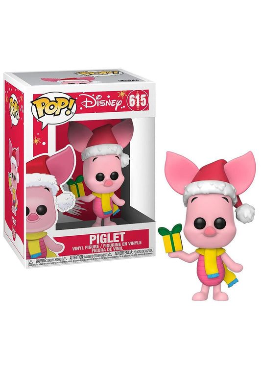 Funko 43330 POP. Vinyl Disney: Navidad-Piglet Collectible Figura, Multicolor