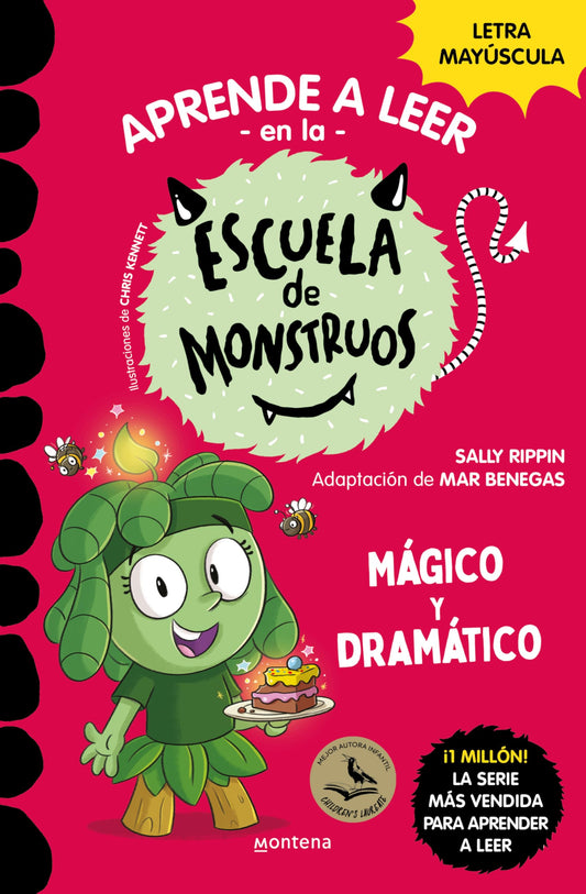Aprender a leer en la Escuela de Monstruos 23 - Mágico y dramático: En letra MAYÚSCULA (libros para niños a partir de 5 años) (Montena)