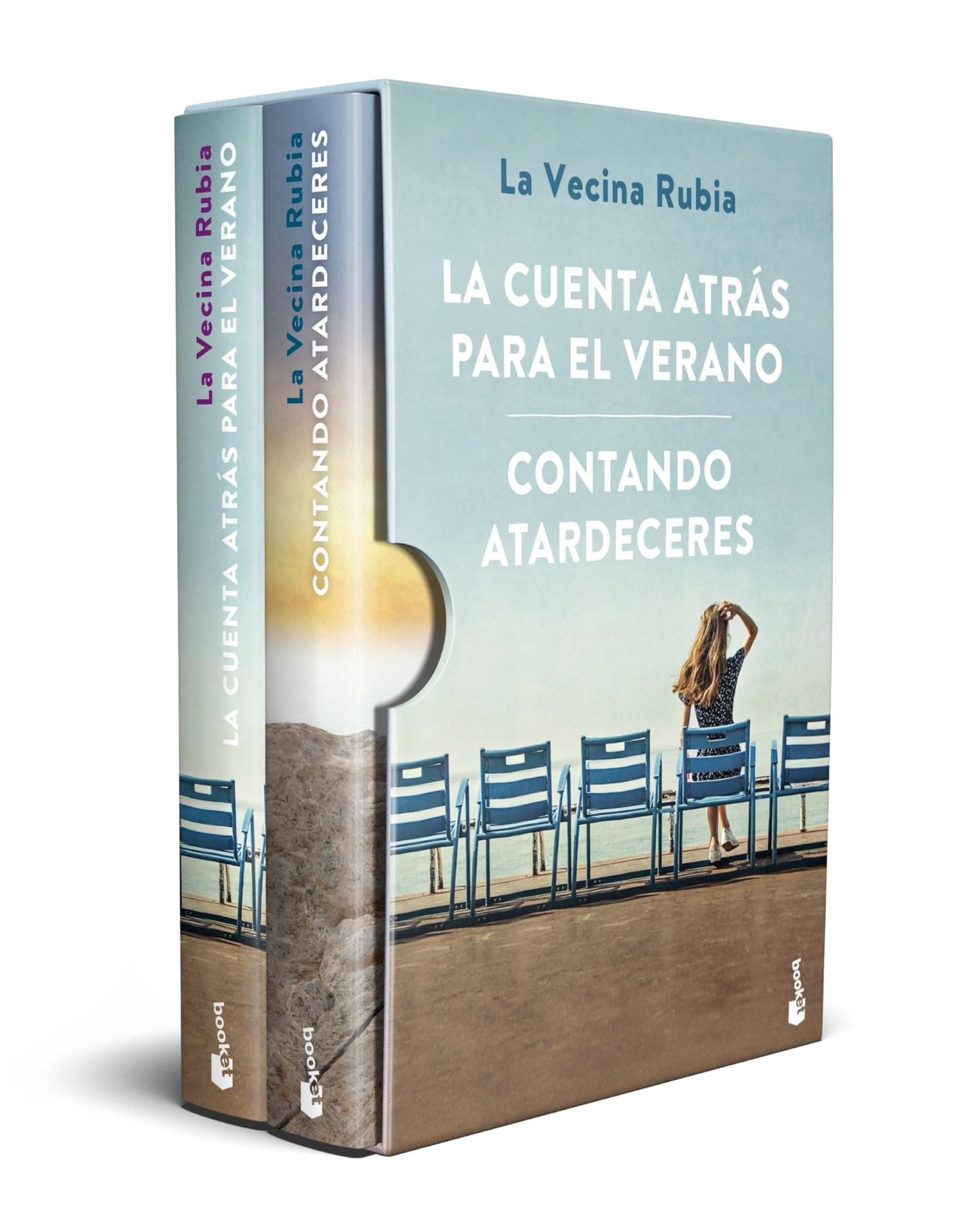 Libro: Estuche La Vecina Rubia (La cuenta atrás para el verano + Contando atardeceres): Saga Verano (Novela)