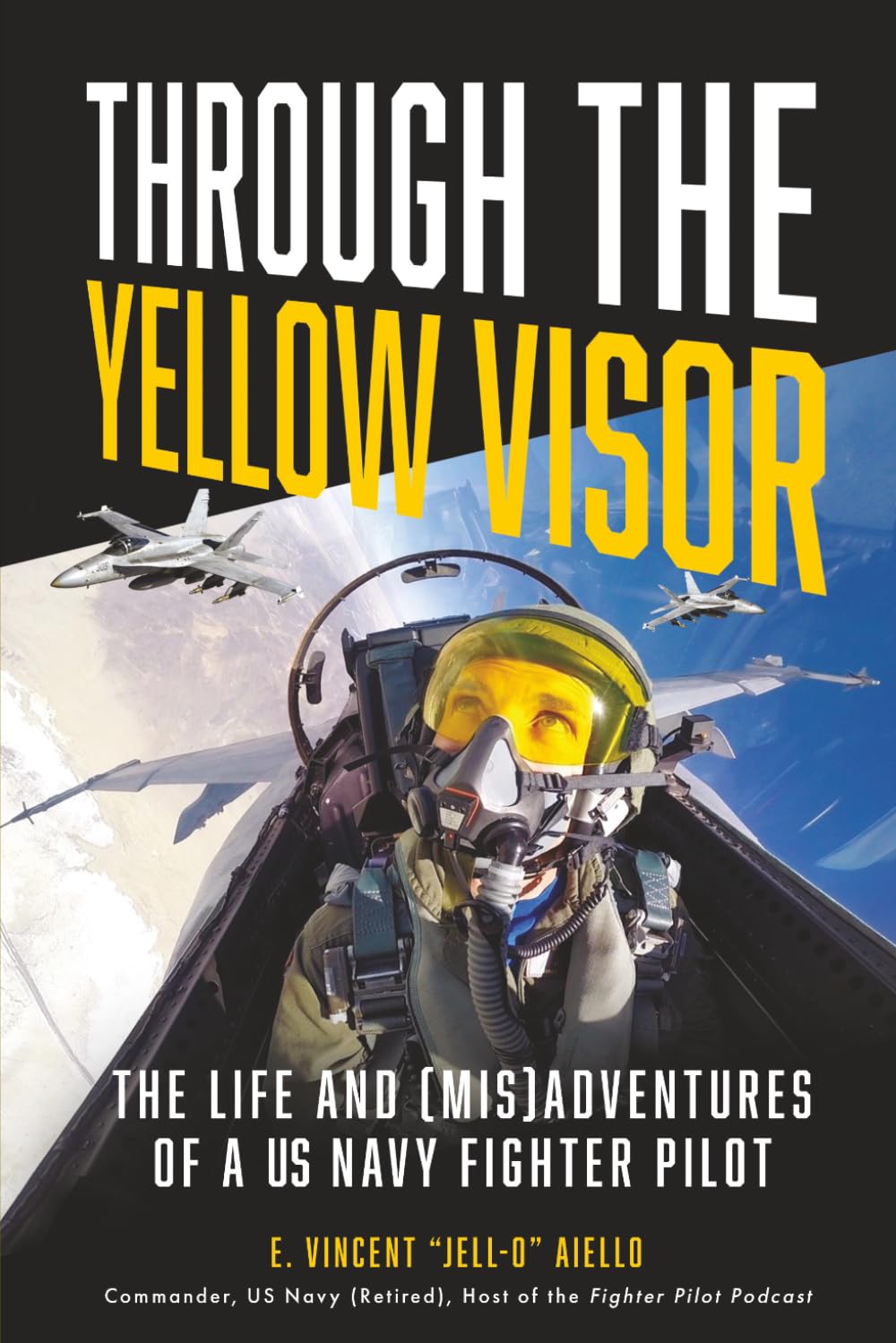 Libro: Through the Yellow Visor: The Life and (Mis)Adventures of a US Navy Fighter Pilot