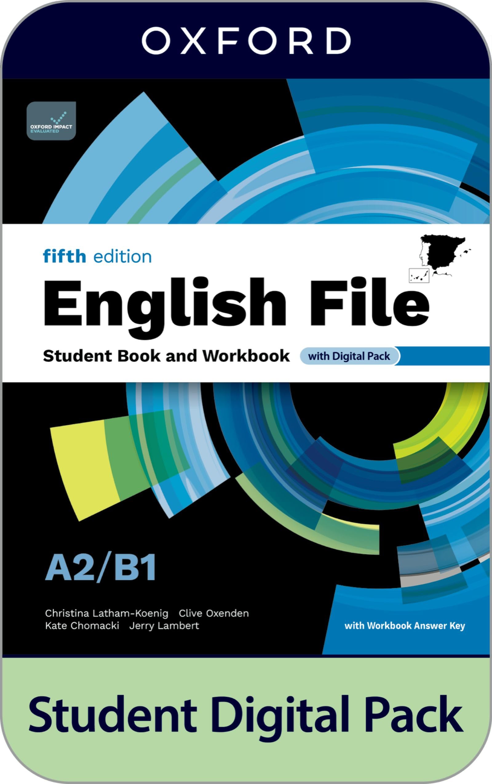 Libro: English File 5th Edition A2/B1. Student's Book and Workbook and digital with Key Pack