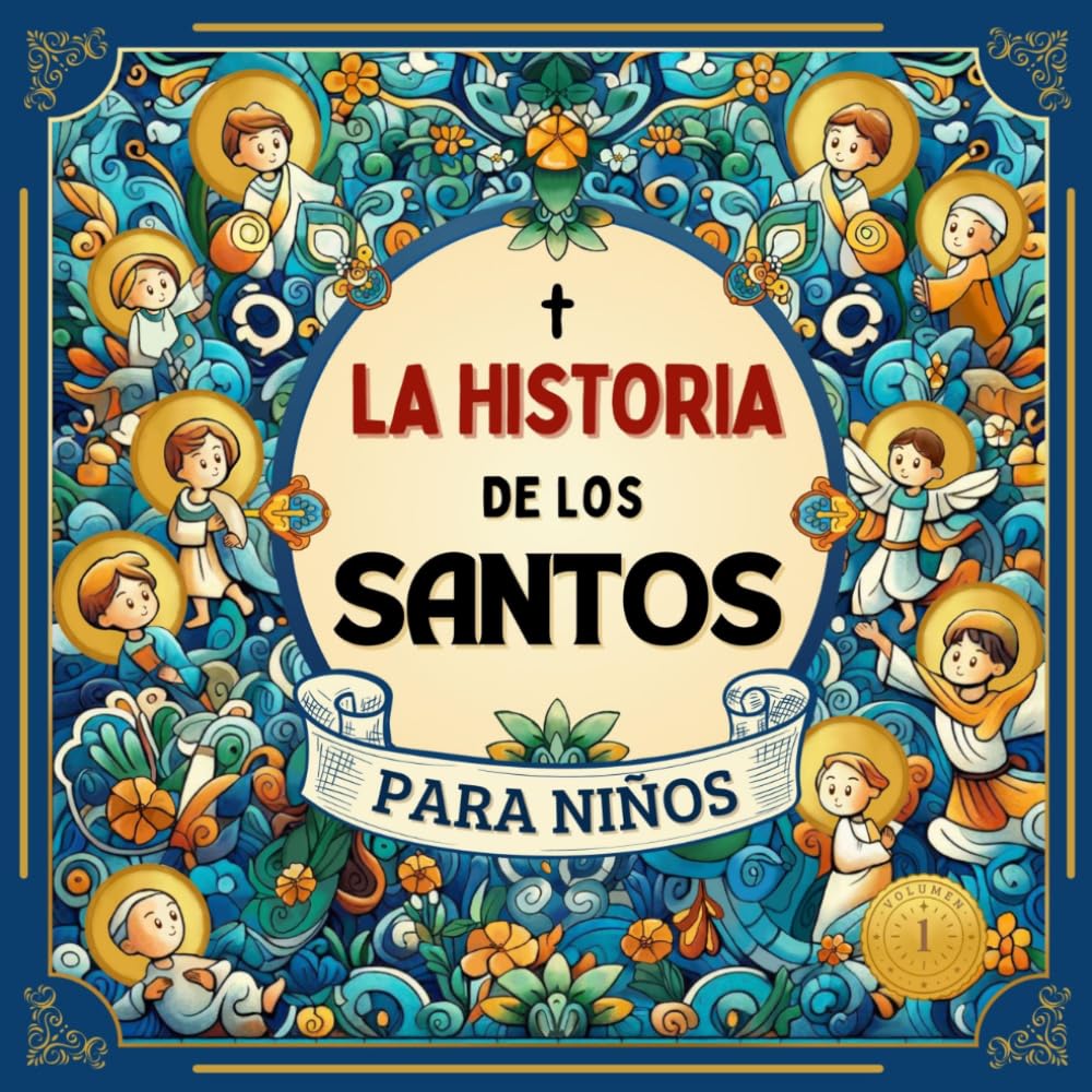 La Historia de los Santos para Niños: 22 cuentos de la vida de los santos para niños, incluye ilustraciones en estilo acuarela, reflexiones y ... admirables que nos inspiran a seguir a Jesús.